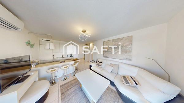 Appartement 62m2 aperçu mer