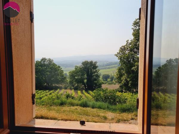 Bédoin (84410) Belle maison de hameau avec vue exceptionnelle