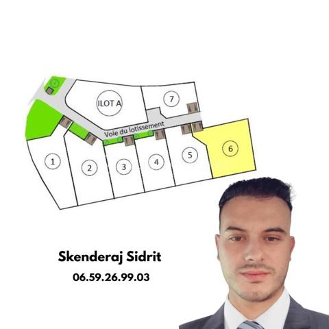 Lotissement de 695 m²