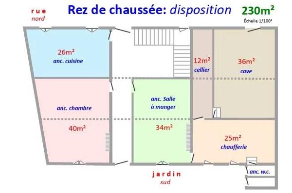 Demeure de caractère au Dorat – Une maison avec un joli jardin et un garage