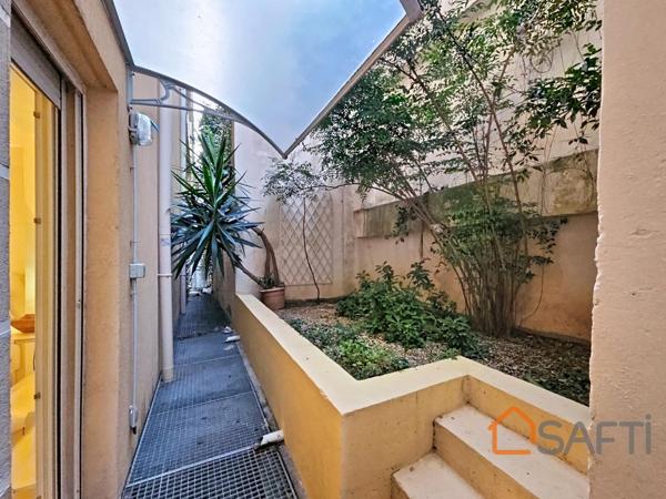 Beausoleil frontière Monaco - 3P traversant 50m2, Double box fermé