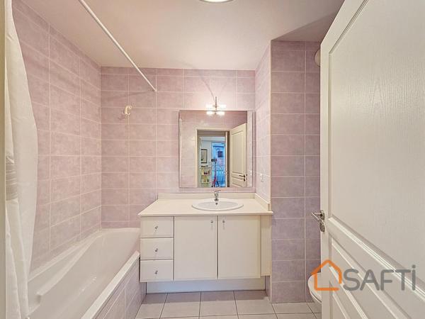 Beausoleil frontière Monaco - 3P traversant 50m2, Double box fermé