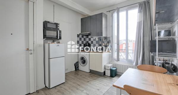 À vendre Studio 18 m² - Paris 75020