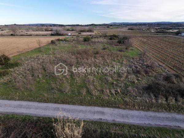 Terrain agricole de 2 422 m²
