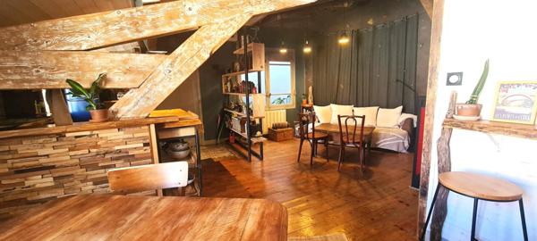 Bel appartement atypique