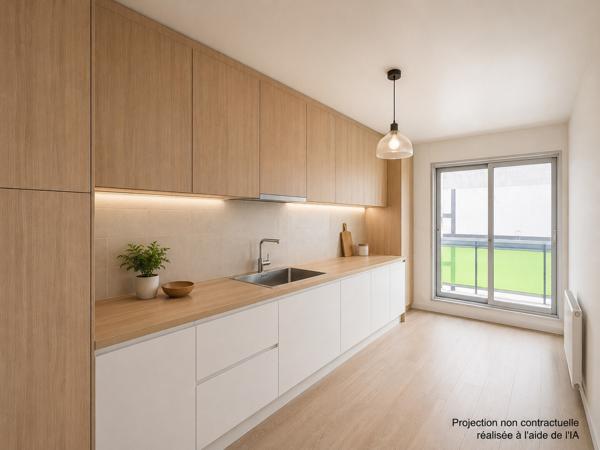 146 m² à Chamalières - Garage, 2 parkings et balcon filant