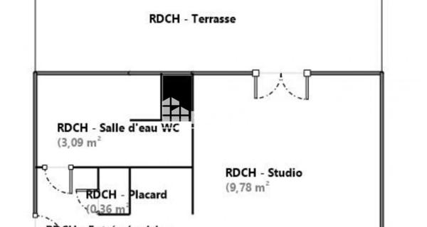 À vendre Appartement 17 m² - Grenoble 38100