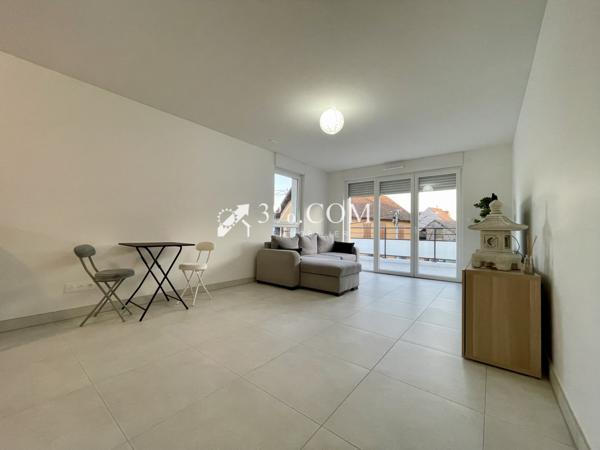 3%.COM - EXCLUSIVITÉ à QUATZENHEIM, F3 - 68m²,garage,parking  Quatzenheim (67117)