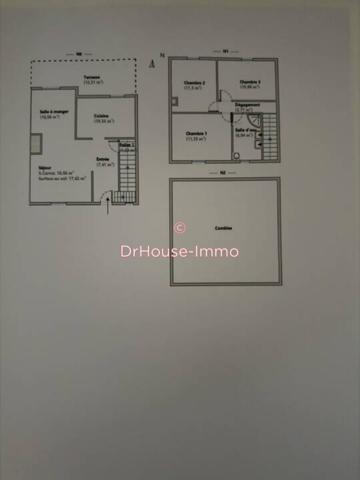 Maison à vendre 4 pièces de 89 m²