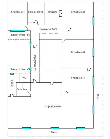 Appartement de 131,50 m²