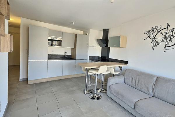 A louer appartement de type 2 avec terrasse et parking 13005 à La Timone.