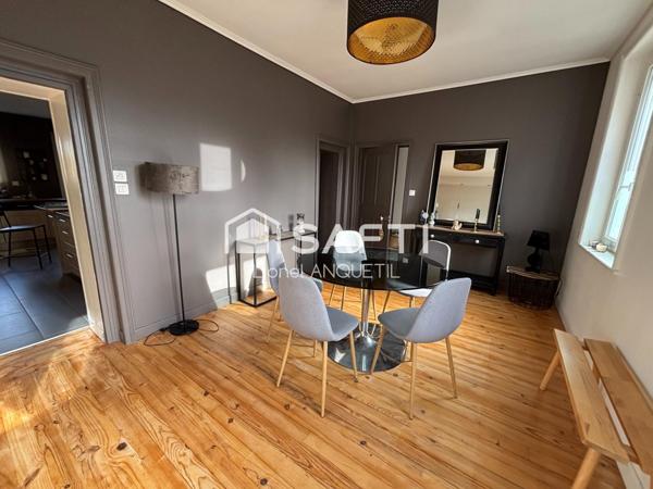 Maison de ville 4 chambres, plein centre, au calme !