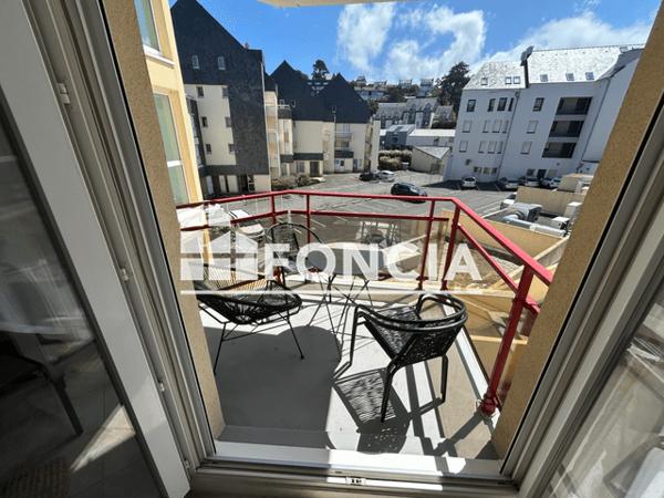 Location Appartement meublé 2 pièces 39.69 m² - PLAGE DE TRESTRAOU Perros Guirec 22700