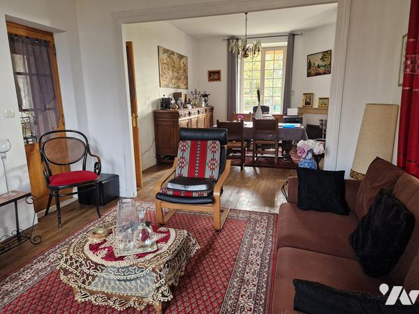 Maison de 130m2 avec terrain de 7400m2 à Domfront en poiraie