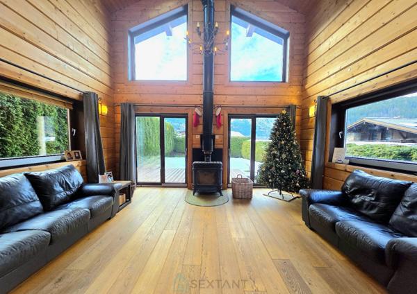 Chalet familial d’exception avec vue montagne – Les Houches