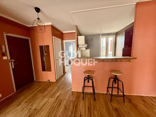 CLERMONT FERRAND - Salins/Vallières- T3 74 m², balcons, parking et cave