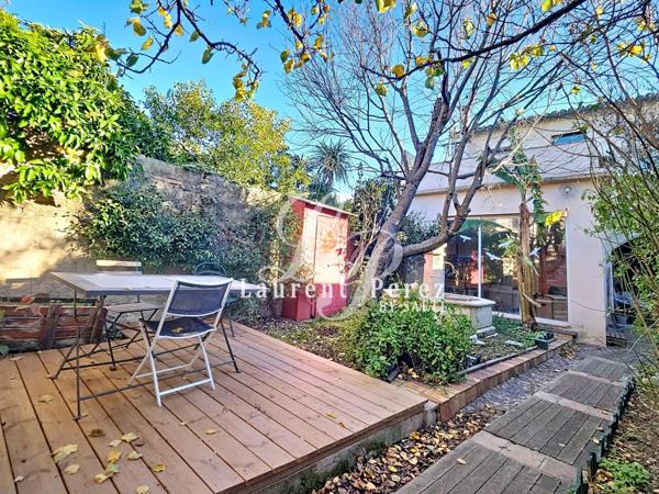 Baillargues : maison avec studio et jardin