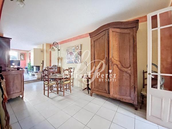 Baillargues : maison avec studio et jardin