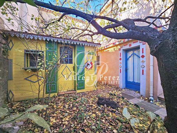 Baillargues : maison avec studio et jardin