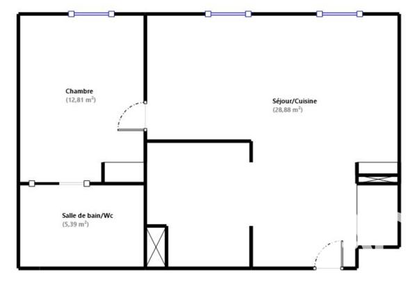 Appartement à vendre 2 pièces 47 m² Neuilly-sur-Marne
