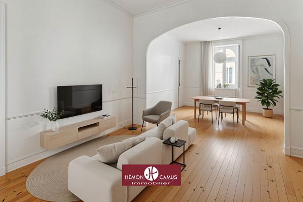 Nantes bord de l'Erdre T5 de 110 m2 box et cave,  
Nantes 44000