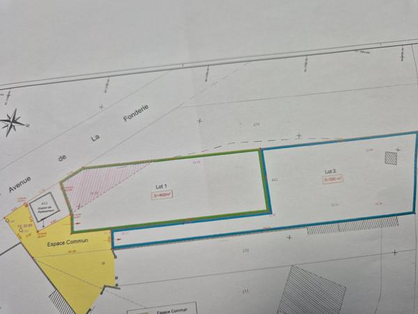 Terrain Vedene 469m² - Libre constructeur - Viabilisé