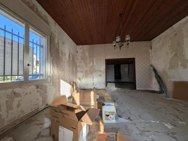 Ensemble immobilier – 2 maisons de ville en pierre – Saucats centre bourg