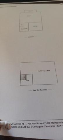 Dpt Saône et Loire (71), à vendre EPINAC maison P4   -