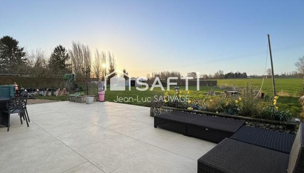 Semi plain-pied 170 m² vue campagne - 4 chambres