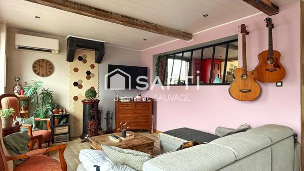 Semi plain-pied 170 m² vue campagne - 4 chambres