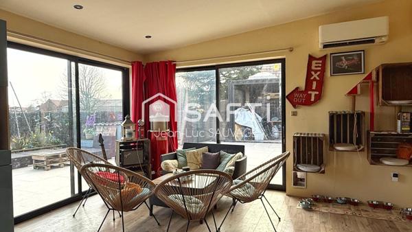 Semi plain-pied 170 m² vue campagne - 4 chambres