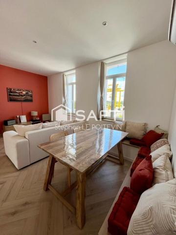 Appartement duplex haut de gamme – Vue port & Canche