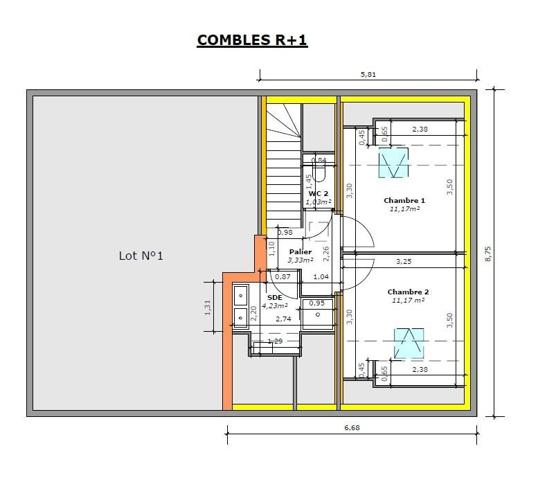 Vente / Appartement T3 à Batz-sur-Mer (44740)