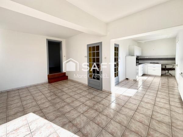 MAISON ENTRETENUE 157m2 env., APPART RÉNOVÉ 73m2 env.