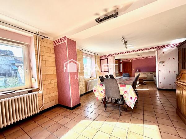 MAISON ENTRETENUE 157m2 env., APPART RÉNOVÉ 73m2 env.