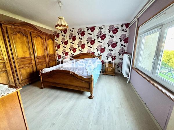 MAISON ENTRETENUE 157m2 env., APPART RÉNOVÉ 73m2 env.