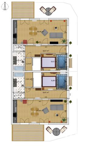 Appartement à vendre 2 pièces 52 m² Corenc