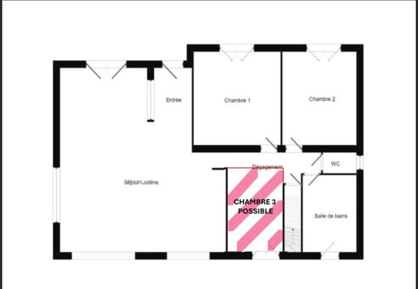 Maison à CHERBOURG-EN-COTENTIN, 50120 - 6 pièces 110m²