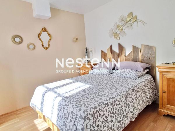 Maison de ville plain-pied à Boiscommun 5 pièces 92 m2 - 3 chambres - Véranda 15 m2- Garage - Jardin 630 m2