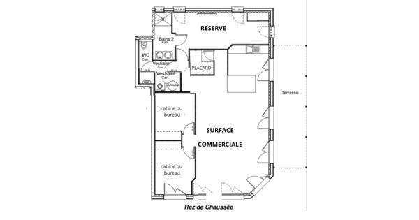 Murs commerciaux  à vendre 103 m² Bretignolles-sur-Mer