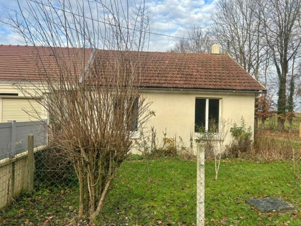 Maison bosc le hard 50m² - 532m² de jardin - 2 chambres - Cuisine séjour - Salle de douche - idéal premier achat ou investissement proche toutes commodités mier achat