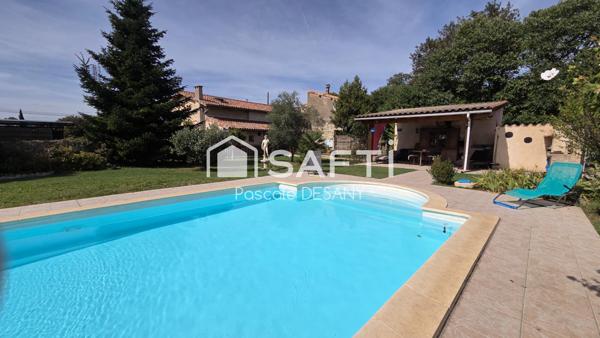 Charmante maison familiale de 157 m²  avec piscine