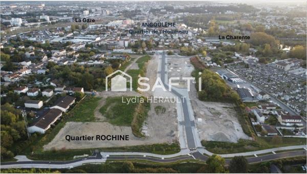 Terrain viabilisé rare situation géographique exceptionnelle possibilité R+3