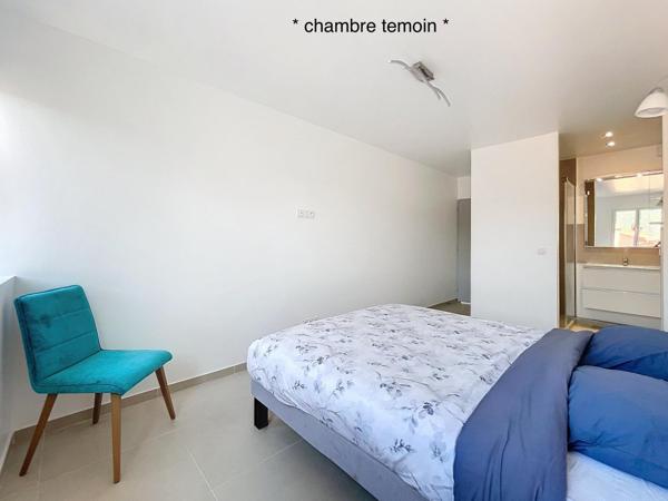 F2 neuf avec balcon, clé en main, cuisine équipée, à 20 min de la mer