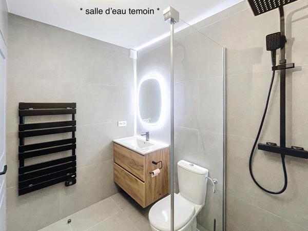 F2 neuf avec balcon, clé en main, cuisine équipée, à 20 min de la mer