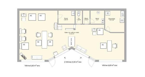 Atelier à vendre 85 m² Meyzieu