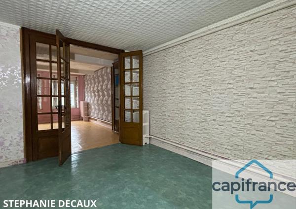 🏡A VENDRE : Maison semi-mitoyenne super potentiel –semi plain pieds Fourmies (59)