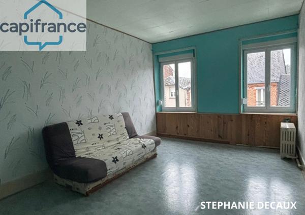 🏡A VENDRE : Maison semi-mitoyenne super potentiel –semi plain pieds Fourmies (59)