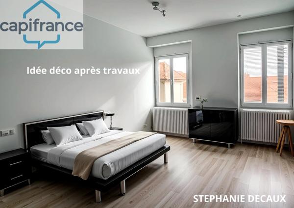 🏡A VENDRE : Maison semi-mitoyenne super potentiel –semi plain pieds Fourmies (59)