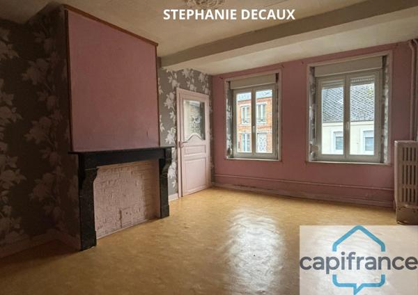 🏡A VENDRE : Maison semi-mitoyenne super potentiel –semi plain pieds Fourmies (59)